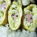 3姉妹ちゃんママ's cooksnap of when they made ちょうちょうの卵焼き♪.