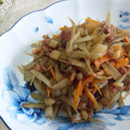 くりろう's cooksnap of when they made ごぼうと人参とコンビーフの炒め煮.