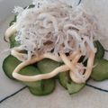 えりんごT's cooksnap of when they made ◇しらす乗っけたきゅうり◇.