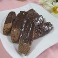 miyuki12's cooksnap of when they made 簡単！手間いらずチョコがけビスコッティ.