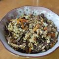 このみん家's cooksnap of when they made ひじき炒り豆腐.