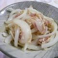 よっしー食堂's cooksnap of when they made 新玉たっぷり♪えのきとベーコンの炒め物♪.