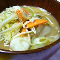 mikkusan's cooksnap of when they made 野菜たっぷり豚なし豚汁！？.