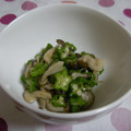 eyoshi1205's cooksnap of when they made しめじとオクラのゆずコショウ和え☆.