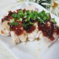 miyuki12's cooksnap of when they made 蒸し鶏　ポン酢ジュレがけ.