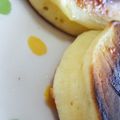 キャシーキャサリン's cooksnap of when they made 混ぜて焼くだけ！モチモチパンケーキ　.