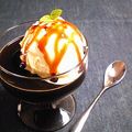 jun坊's cooksnap of when they made コーヒーゼリーwithキャラメルアイス♪.