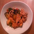 tokokky's cooksnap of when they made ナスと豚キムチの甘辛炒め.