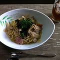 yuuuuki323's cooksnap of when they made きのこの和風スープパスタ.