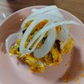 AMI❤︎'s cooksnap of when they made 10分でカボチャとクリームチーズのサラダ.