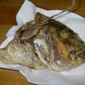 コジコジ2011's cooksnap of when they made 鯛のアラの唐揚げ.