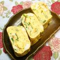 シャンプーハット's cooksnap of when they made ❀お弁当に♬ｺﾞﾛ②竹輪と葱の卵焼き❀.