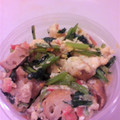 プンプン庵's cooksnap of when they made ポカポカ*:.｡小松菜と油揚げの卵とじ.