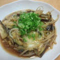 sakuramau's cooksnap of when they made 茄子ともやしの卵とじ.