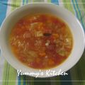 MrsYummy's cooksnap of when they made ピリ辛♪野菜スープ♪　ダイエットにも最適.
