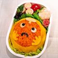 lacocina's cooksnap of when they made ムックおむらいす＊キャラ弁.