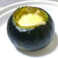 みどちー's cooksnap of when they made 小ぶりのかぼちゃで、まるごとグラタン.