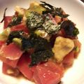 莉彩パパ's cooksnap of when they made わさび醤油で【マグロ＆アボガドのサラダ】.