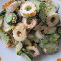 ぱど☆ちょ's cooksnap of when they made キュウリとちくわの和風マヨネーズあえ.