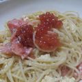 よっしゃん's cooksnap of when they made スモークサーモンのクリームパスタ.