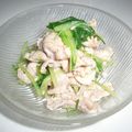 ブルーな母's cooksnap of when they made 豚と水菜のさっぱり胡麻ドレ冷しゃぶ.