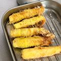 クックO2OJYF☆'s cooksnap of when they made ヤングコーンの髭まで天ぷら♡油1㎝！.