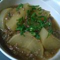 ミノリージ's cooksnap of when they made ■大根と挽き肉の旨煮■.