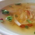 Natsutach's cooksnap of when they made お助けスープ☆レンジで５分.