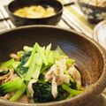 るちあママ's cooksnap of when they made 豚肉と小松菜のおひたし.