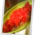 kaiiiiin's cooksnap of when they made とまと黒酢ドレッシングde牛肉サラダ.