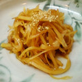 naomyun33's cooksnap of when they made 新しょうがのきんぴら.