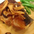 ｎｍｋ2's cooksnap of when they made ブリ洋風照り焼き＊秋の豆乳キノコソース＊.