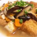 ロクシタンマニア's cooksnap of when they made 厚揚げ豆腐のキノコあん.