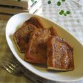 Drako's cooksnap of when they made カフェオレフレンチトースト.