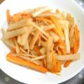 ぷーき's cooksnap of when they made ヘルシー！さっぱり！人参と大根の酢炒め♪.