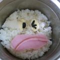 norikeiママ's cooksnap of when they made キャラ弁☆簡単♪おばQ達３色おにぎり♪.