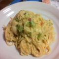 dorarab's cooksnap of when they made 春キャベツのコーンクリームパスタ.