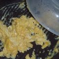 toshiebaba's cooksnap of when they made シリコンスチーマー♡スクランブルエッグ.