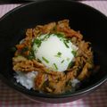 eyoshi1205's cooksnap of when they made 豚キムチたまご混ぜごはん.