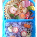 ｙａｉ＊'s cooksnap of when they made キャラ弁　簡単　おかず　かたつむりデコ♪.