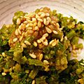 だらけシェフ's cooksnap of when they made にんじん葉の胡麻タレ.