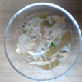 icchii's cooksnap of when they made こんにゃくと蒸し鶏の和えもの.