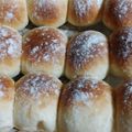 茜音のばあば's cooksnap of when they made ふわっふわ♪ミルクちぎりパン（HB生地）.