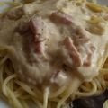 こにぇこ's cooksnap of when they made 玉子豆腐でつくる冷たいカルボナーラ.