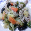 Yuminmama's cooksnap of when they made 我が家の定番☆肉野菜炒め.