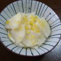 ヌーシ's cooksnap of when they made レモンゼストで作る大根の浅漬け★☆.