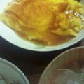 LOVE×2花's cooksnap of when they made かにかまで簡単カニ玉！.