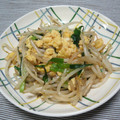 NYamashita's cooksnap of when they made もやしとたまごの中華炒め.