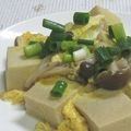 umemodoki's cooksnap of when they made 高野豆腐の玉子とじ.