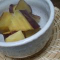べるり's cooksnap of when they made さつまいものハニーレモン煮.